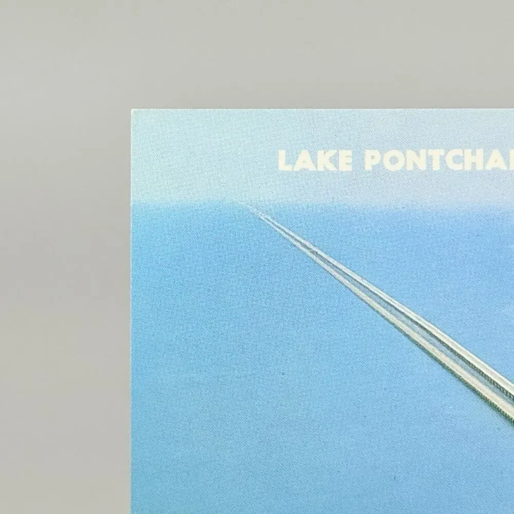 Lake Pontchartrain Causeway New Orleans Louisiana Vintage Blank Unused Postcard
